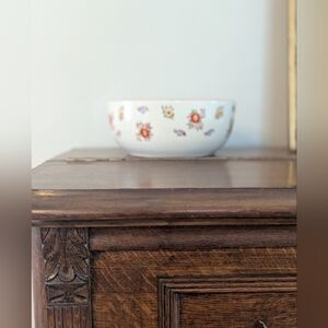 Vintage Mikori Ware Hand-Painted Floral Serving Bowl - Made in Japan